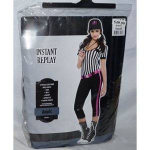 Womens Sexy Discret Referee Costume Adult Small